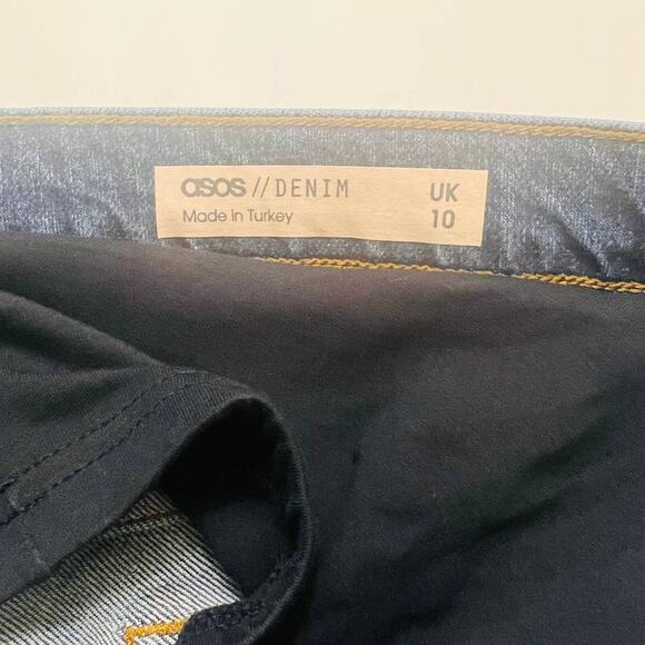 ASOS Maternity Blue Straight Leg Jeans Size 10 NWT - Picture 6 of 12